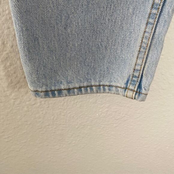 Levi's 512 Jeans Slim Fit Tapered Leg Light-Washed Denim Women's 14 Regular Long - Picture 10 of 12